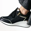 MIXED BRANDS - Sneaker 8730 - Black Clearance