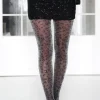 MIXED BRANDS - tights leo glitter Y502 - Grey Discount