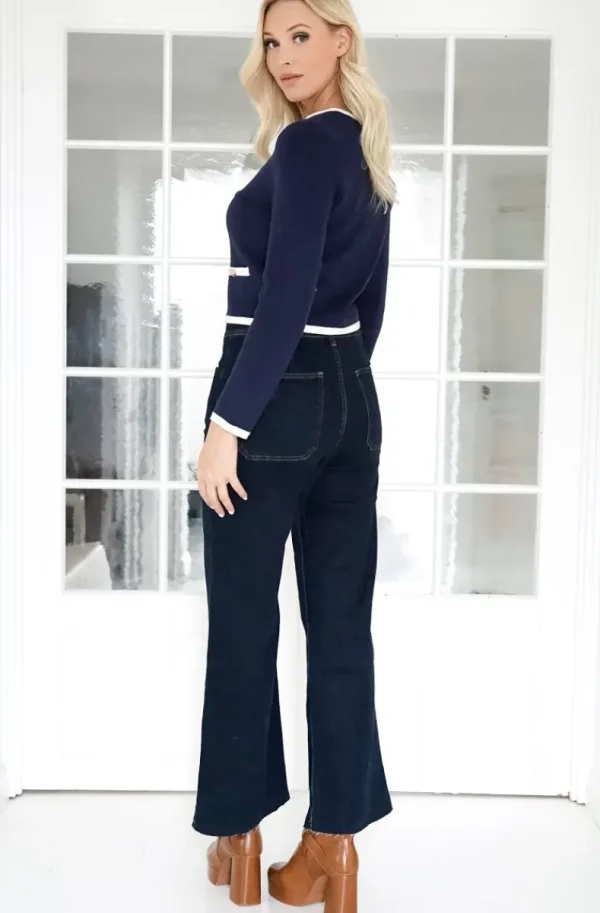 MIXED BRANDS - Wide leg jeans with Pockets 9200 New