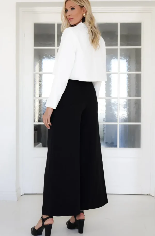 MIXED BRANDS - Wide Leg Palazzo Trousers 13305 - Black New