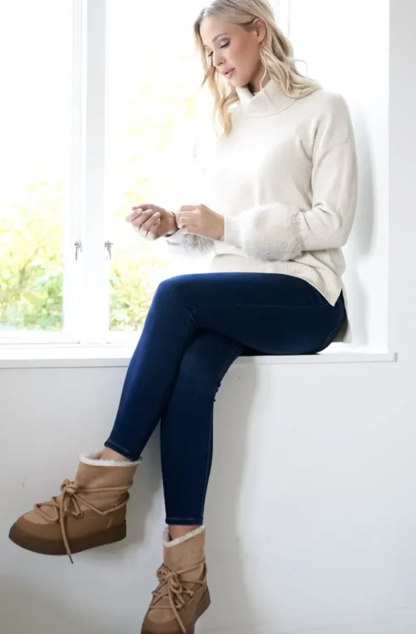 MIXED BRANDS - Winter boot 8933 - Camel Discount