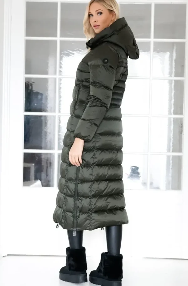 MONEL - Camille long - Dark Green Hot