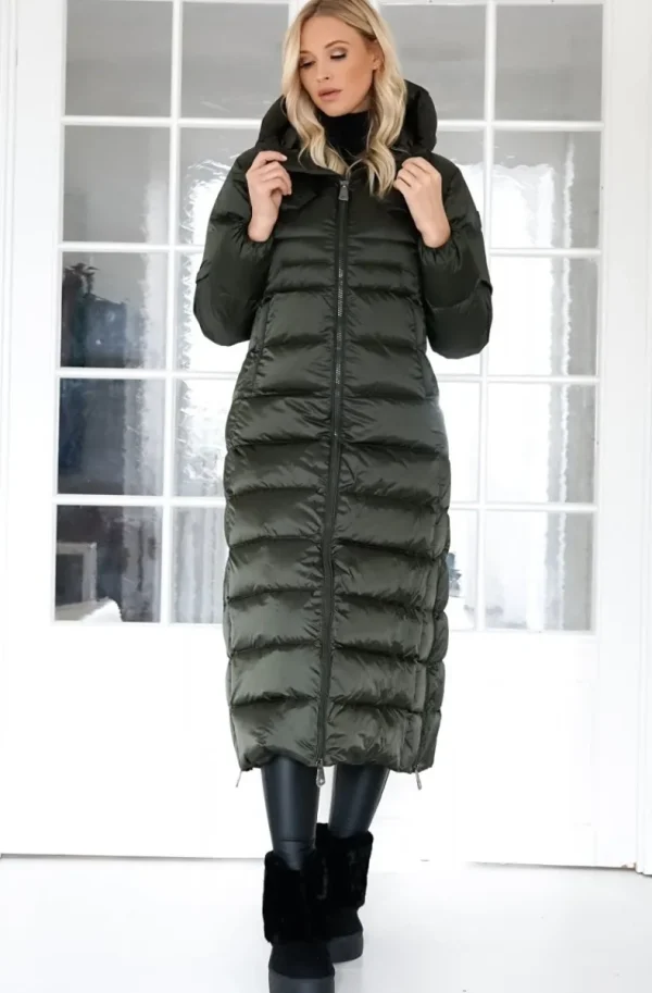 MONEL - Camille long - Dark Green Hot