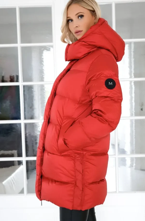 MONEL - Lucie Boxy Mid - Bright Red Sale