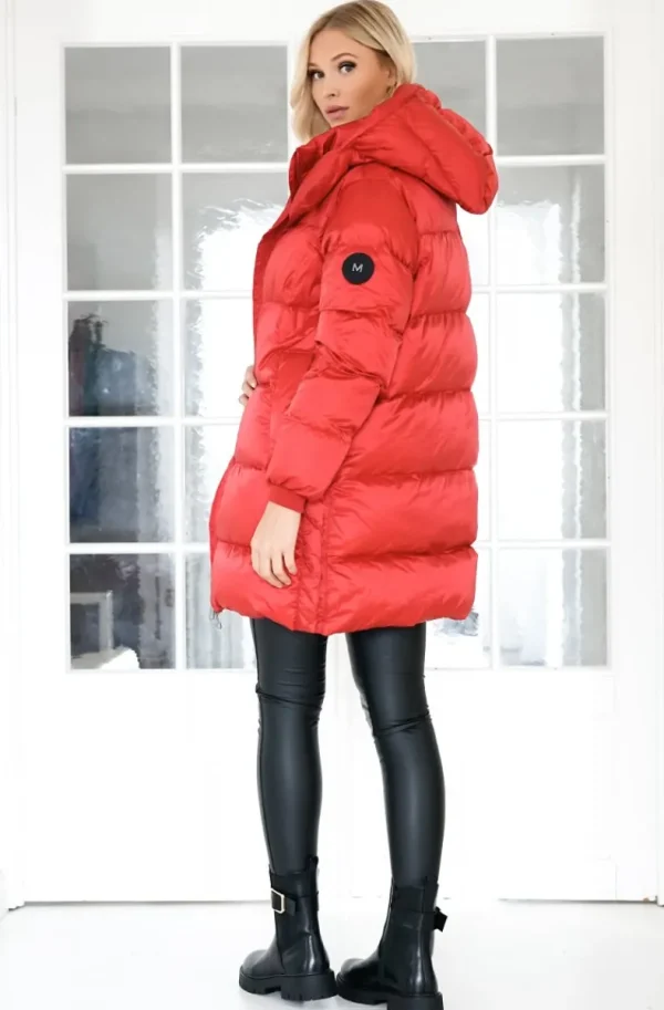 MONEL - Lucie Boxy Mid - Bright Red Sale