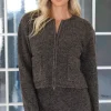 NORR - Filine Knit Cardigan - Dark Brown New