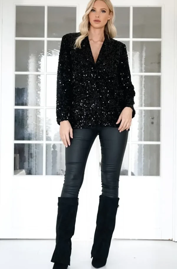 NORR - Milan Blazer Black Outlet