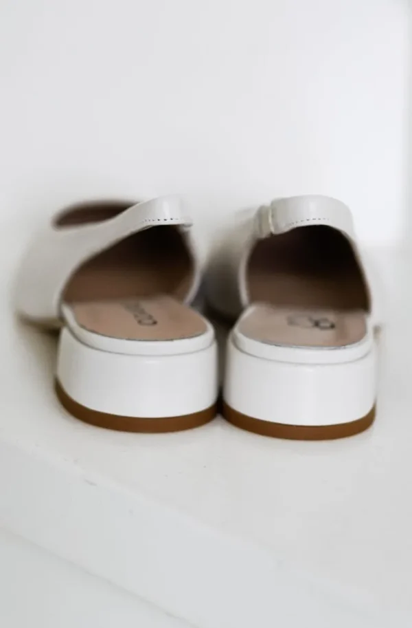 ODARE - Girona Ballerina Nappa Offwhite Discount