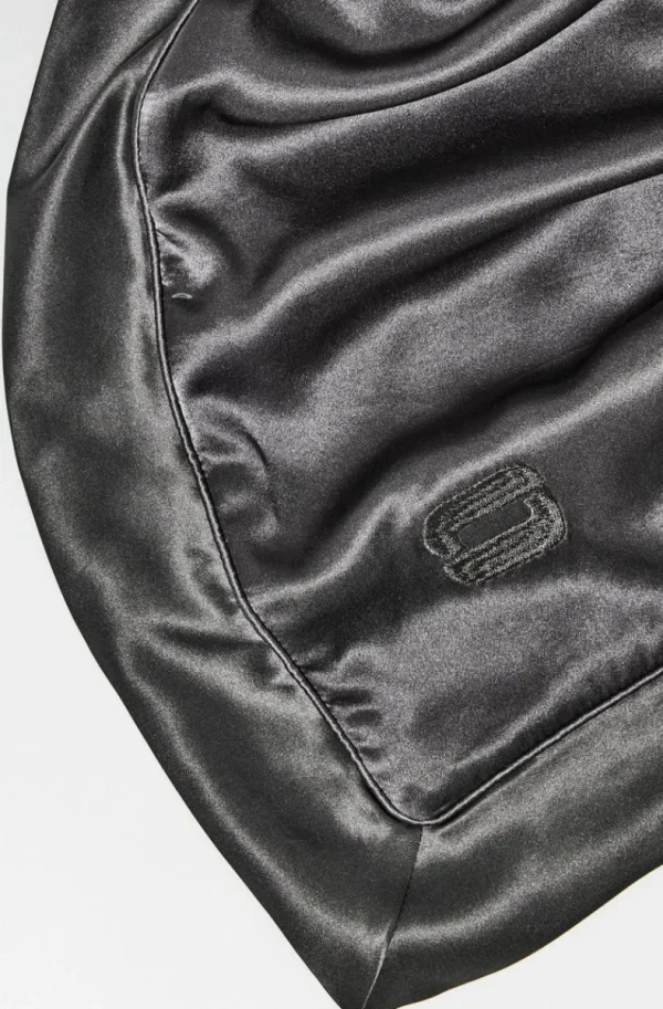 OUR NEW ROUTINE - Silk Pillowcase 003 Dark Grey Outlet