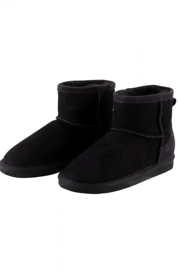 SHEPHERD OF SWEDEN - Dam Laura Ankelhöga Fårskinnsboots Svart Best
