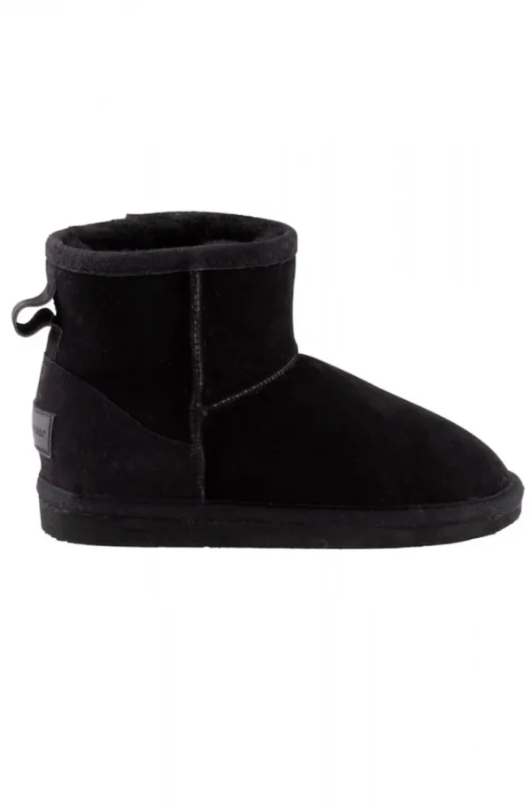 SHEPHERD OF SWEDEN - Dam Laura Ankelhöga Fårskinnsboots Svart Best