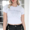 TRUE RELIGION - Arched Logo Crew Neck Tee - Zen Blue Sale