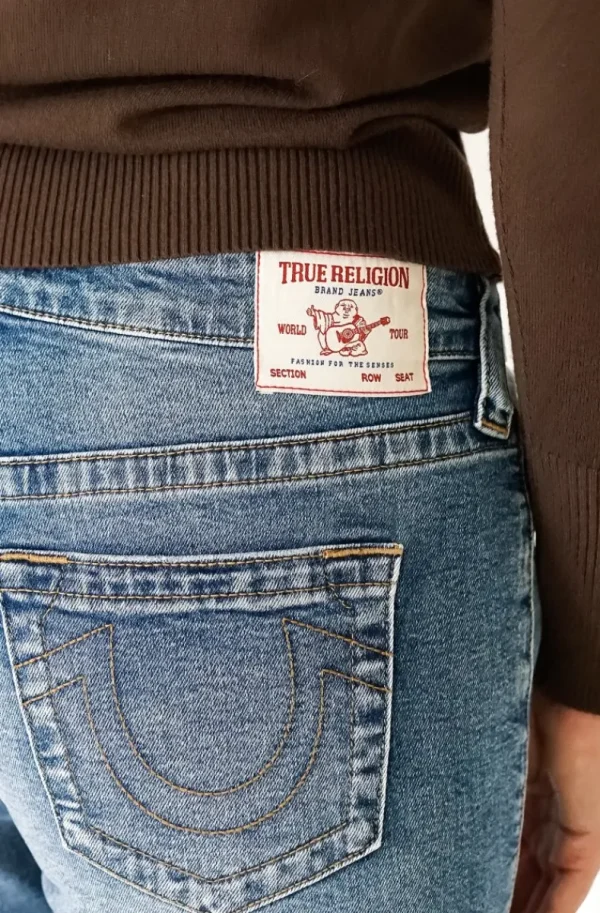 TRUE RELIGION - Bobbi Baggy Jean - Dark Wash Hot
