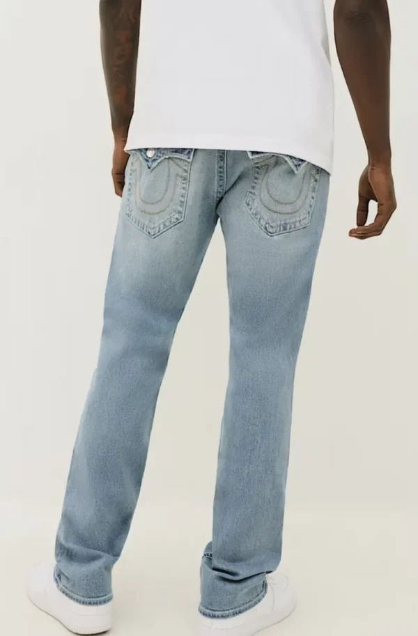 TRUE RELIGION - Mens - Ricky Flap 32 Brilliant Med Wash Hot