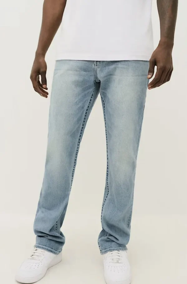 TRUE RELIGION - Mens - Ricky Flap 32 Brilliant Med Wash Hot