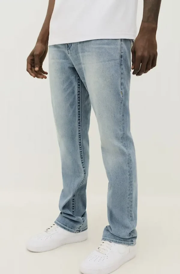 TRUE RELIGION - Mens - Ricky Flap 32 Brilliant Med Wash Hot