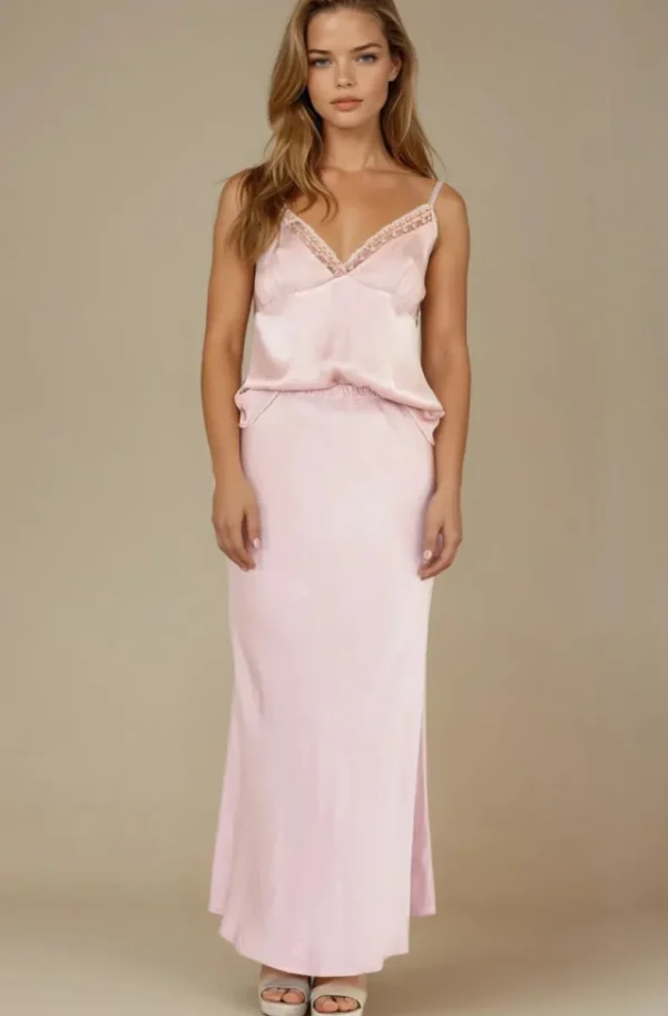BLOND HOUR Vanilla Hour - Bianca Skirt - Light Pink Blossom Hot