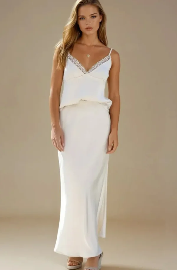 BLOND HOUR Vanilla Hour - Bianca Skirt - Champagne Popcorn Discount