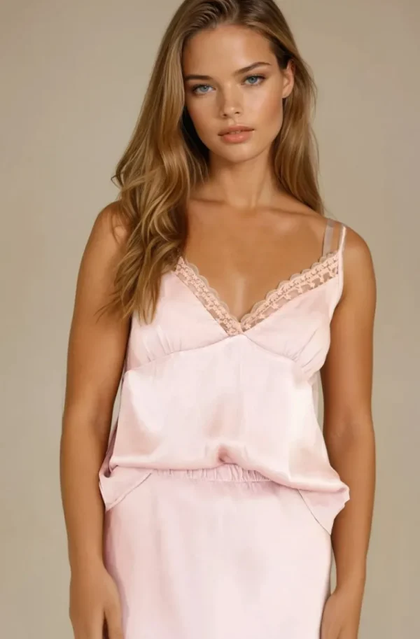 BLOND HOUR Vanilla Hour - Bianca Skirt - Light Pink Blossom Hot