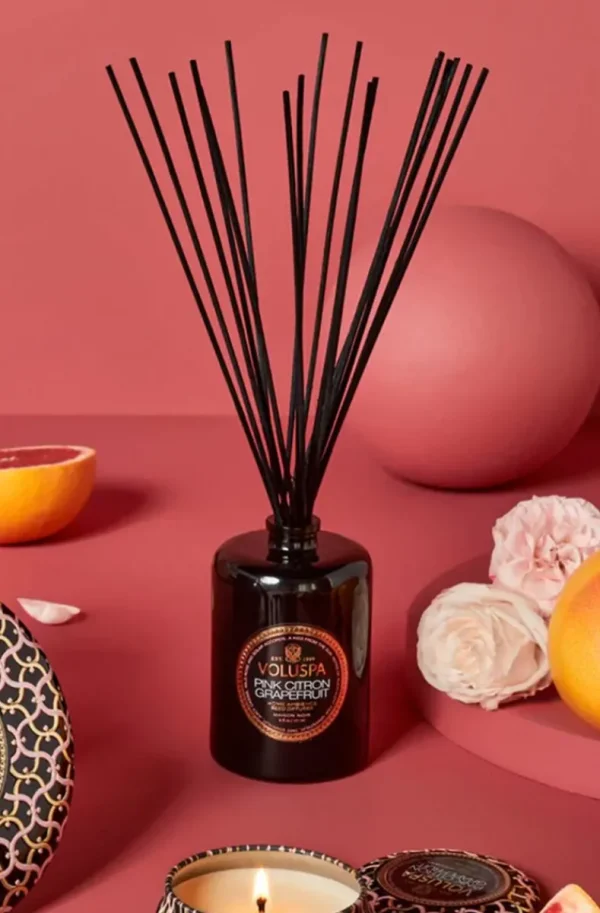 VOLUSPA - Reed Diffuser - Pink Citron Grapefruit New