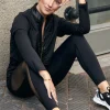 WALLDERINSKA - Edge Svart Träningsjacka Fashion