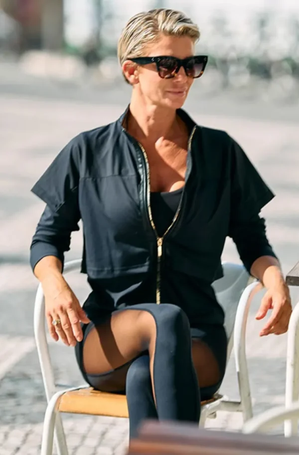 WALLDERINSKA - Edge Träningsjacka Gold Zip Best