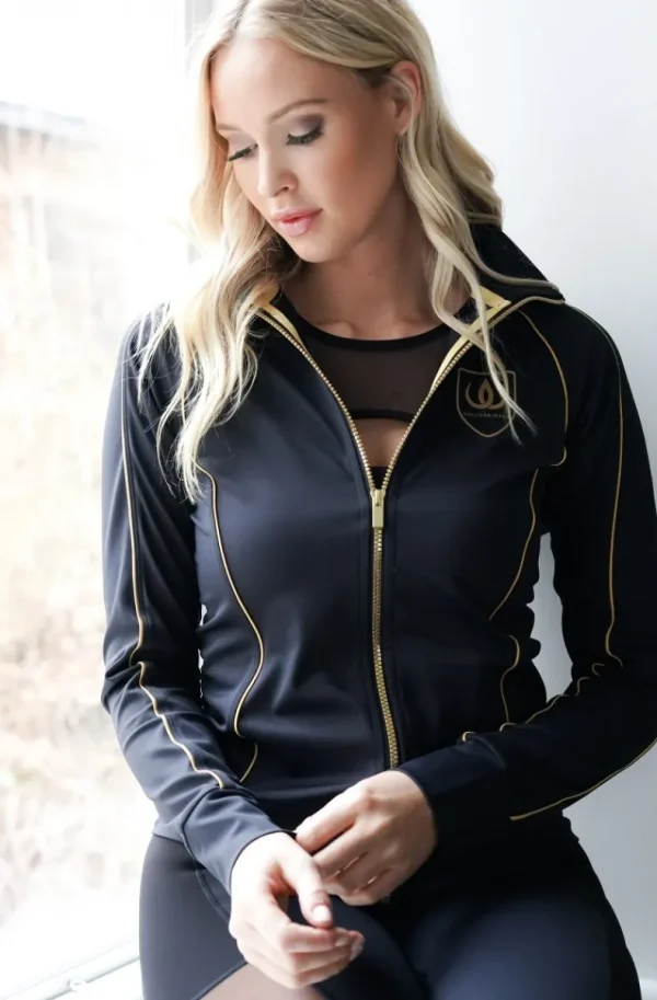 WALLDERINSKA - Goldline Black Jacket - Black/Gold New