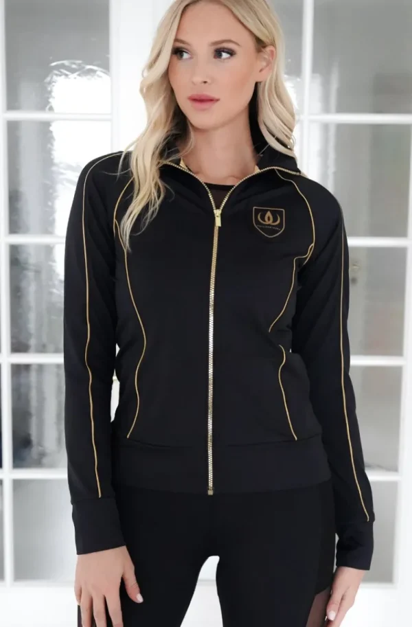 WALLDERINSKA - Goldline Black Jacket - Black/Gold New